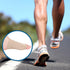 4 Pairs Compression Arch Support Sleeves with Gel Pad for Flat Foot Pain Relief, Cushioned Gel Foot Sleeves (Beige)