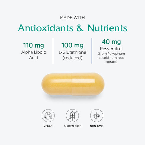 Vitanica Ovum A.M. - Egg Quality Support with Vitamin D3, Alpha Lipoic Acid & CoQ10 - 30 Vegan Caps