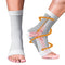 Neuropathy Socks for Women and Men, Compression Socks for Foot Pain Relief, Ankle Brace for Swelling (White, S/M)