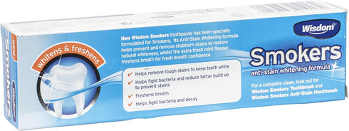 Smokers Anti-Stain Whitening Toothpaste - 50ml