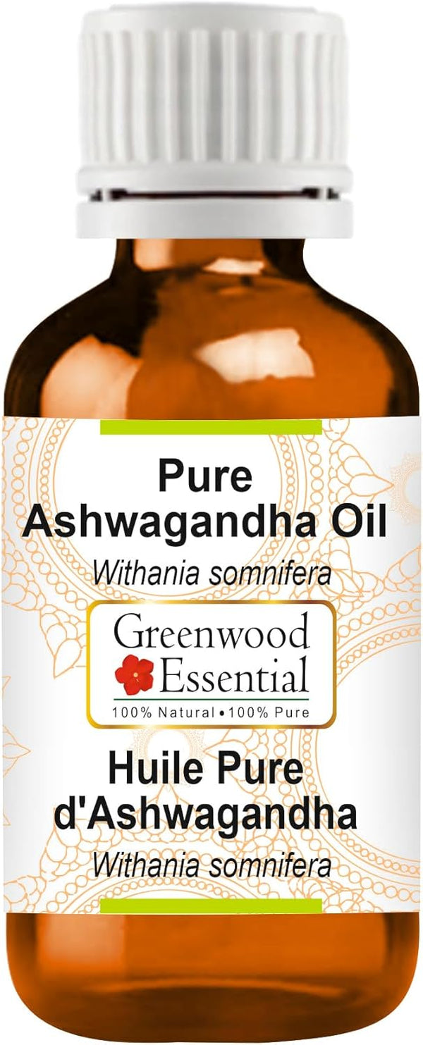 Pure Ashwagandha Oil, 15ml (0.50 oz)