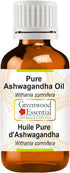 Pure Ashwagandha Oil, 15ml (0.50 oz)