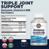 KAL Joint Support Supplement, Glucosamine Chondroitin MSM, 1500mg Glucosamine, 1200mg Chondroitin, 90 Tablets