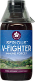 WishGarden Herbs Serious V-Fighter - Plant-Based Herbal Immune Support & Respiratory Health, 4oz with OSHA & Goldenseal