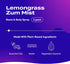 Indigo Wild Zum Mist Room and Body Spray - Lemongrass - 4 fl oz (2 Pack)