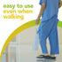 BodyHealt Foley Catheter Bag, Urinary Drainage Bag with Anti-Reflux Chamber, 2000 mL Volume, 48" Drainage Tube