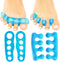 ViveSole Toe Separators for Men & Women Small (2 Pairs) - Silicone Gel Spreaders for Plantar Fasciitis, Bunions