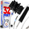 Holikme 32 Feet Dryer Vent Cleaner Kit, Upgrade Flexible Lint Brush with Drill Attachment for Easy Cleaning