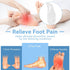 Arch Support Shoe Inserts - MHBH Self-Adhesive Arch Pads for Flat Feet and Heel Pain, Gel Insoles for Men and Women (2