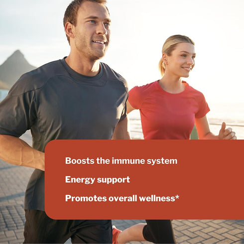 Immune 60 Kyolic Mushrooms+ - Mushroom & Herbal Dietary Supplement - Wellness & Energy Support* - Chaga, Cordyceps