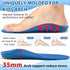 Ailaka Kids Orthotic Arch Support Shoe Insoles, Cushioning PU Foam Inserts for Flat Feet & Plantar Fasciitis