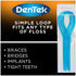DenTek Floss Threaders for Braces, Bridges, and Implants, 50 Count (Pack of 6)
