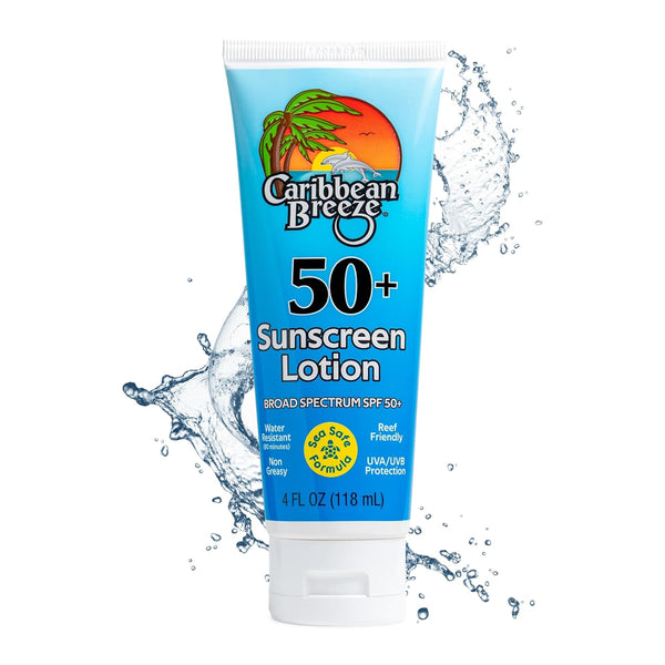 Reef Friendly Sunscreen SPF 50 Lotion, Mango Lime Scent, 4 oz (120 ml)