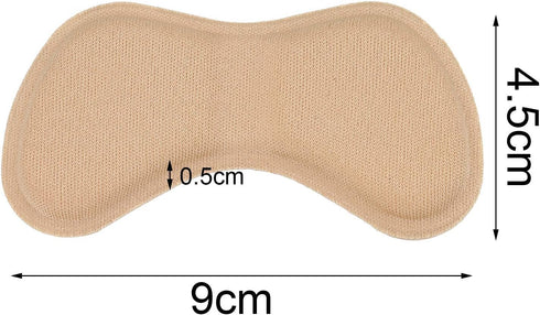 6 Pairs Heel Stickers Heel Cushion Pads Inserts for Loose Shoes Self-Adhesive Heel Cushion Inserts