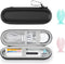 Yinke Yinske Toothbrush Travel Case with 2 Head Caps for Oral-B/Philips Sonicare Electric