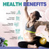 Sugar Free Magnesium Gummies 400mg with Organic Prebiotics & Probiotics - 5 Billion CFUs, Magnesium Glycinate, Malate,
