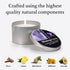 Massage Oil Candle for Home SPA - Vegan Moisturizing Body Oil Candle for Pure Relaxation - Hydrating Skin Care Massage Oils with Essential Oils (6.76oz)
