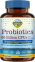Terranics Probiotics 60 Billion CFU - 20 Strains, 60 Veg Capsules, Shelf Stable Supplement for Digestive Health