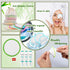 XSEINO Reusable Makeup Remover Pads, 40 Pack Washable Natural Bamboo Fiber Material for All Skin Types