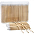 400PCS Pointed Cotton Swabs with Storage Case, Precision Tip for Makeup, Tattoo Supplies