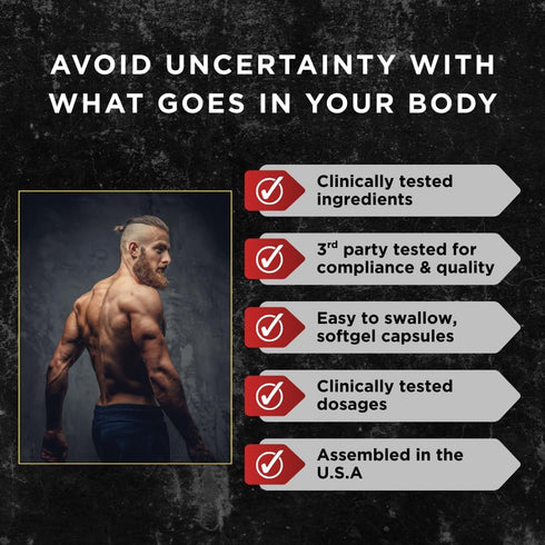 UNALTERED Belly Fat Burner for Men - Natural Weight Loss Pills, 90 Softgel Capsules
