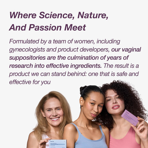 Vaginal Suppositories. BV Prevent. Vaginal Synbiotic for PH Balance and Odor Control. Probiotic and prebiotic