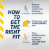 M10/W12, MEGAComfort Personal Anti-Fatigue Mat Shoe Inserts, Size Memory Foam Insoles and Shock Absorption