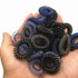 Spiral Hair Strap, 40 Pieces Non-Creased Elastic Hair Loop, Telephone Cable Transparent Headrope for All Hair Types