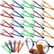 GXXMEI 40PCS Mini Sun Glasses Eyeglass Microfiber Spectacles Cleaner Brush Cleaning Tool, 5