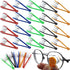 GXXMEI 40PCS Mini Sun Glasses Eyeglass Microfiber Spectacles Cleaner Brush Cleaning Tool, 5