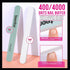Teenitor Gel Nail Remover Kit with 10pcs Gel Clip Remover, Nail Files, Buffer Block, Cuticle Peeler, Cotton Pads