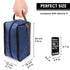 Toiletry Bag for Men, Hanging Dopp Kit, Water Resistant Shaving Bag for Traveling (Royal Blue)