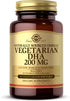 Solgar Vegetarian DHA 200 mg, 50 Vegetarian Softgels, Naturally Sourced Omega-3, Vegan
