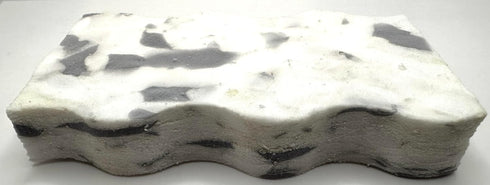 12 Pack 4.6” x 2.5” Magic Sponge Erasers, 10x Durability vs Traditional Erasers for Bathroom Kitchen Cleaning