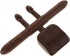 Tofficu Wooden Neck and Back Massager Stick for Fatigue Relief, Handheld Chicken