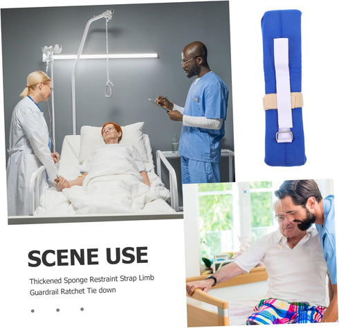 Thickening Medical Sponge Holders for Arm and Leg Breathable with Fastener Easy Clean Design for Patient Safety