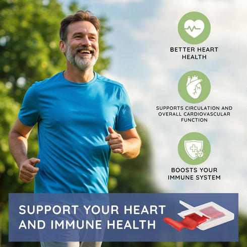 2,000 mcg Methylcobalamin Vitamin B12 Sublingual Energy Strips, 30 Strips