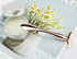 LISAPACK 2PCS Metal Eye Cream Applicator Wand Stick, Facial Massage Tool to Reduce Puffiness (Rose Gold)
