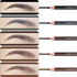5pcs Microblading Pencil Waterproof Eyebrow Peel-off Pencil Pull Cord Microblading Supplies Brow Lamination Pencil Set For Marking Filling Outlining Eye Brow Liners In 5 Colors