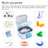 BVN Leakproof Denture Cup - Upgraded Carrying Storage for Soaking Dentures, Travel Retainer Cleaning Case