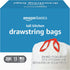 Amazon Basics Tall Kitchen Drawstring Trash Bags (13 Gallon, 200 Count) - Pack of 1, Unscented