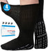 Bulinlulu Extra Width Diabetic Socks Men Women-4 Pairs Wide Edema Sock for