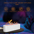 Taifuan 150ml Fireplace Flame Diffuser, Cool Mist Ultrasonic Humidifier Aromatherapy Essential Oil Diffuser, Timer