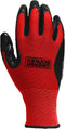 General Purpose Nitrile Coated Gloves, 10 Pairs, Red
