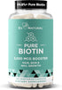 Biotin 5000 mcg Hair Skin Nails Supplement – High-Potency Hair Growth Vitamins for Women & Men – 120 Vegan Soft Capsules
