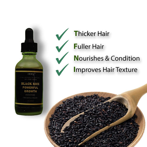 IPPY BLACK RICE POWERFUL GROWTH, 2 oz