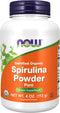 NOW Foods Certified Organic Spirulina Powder, 4-Ounce, Rich in Beta-Carotene (Vitamin A) and B-12
