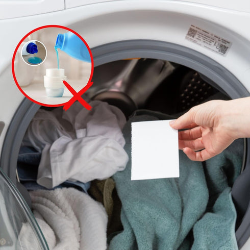 Brave Planet Laundry Detergent Sheets - 60 Sheets | Fresh Linen, Eco-Friendly, Removes Dirt, Stains, Odors, Vegan