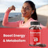 Vitamin B Complex Gummies for Women, Men & Kids, Boosts Energy & Metabolism, B Vitamins B1, B2, B3, B5, B6, B7, B9, B12