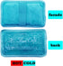 Gel Beads Ice Pack, Reusable Hot Cold Pack for Injury, Pain Relief for Knee, Shoulder, Foot, Ankle, 3PCS/Blue